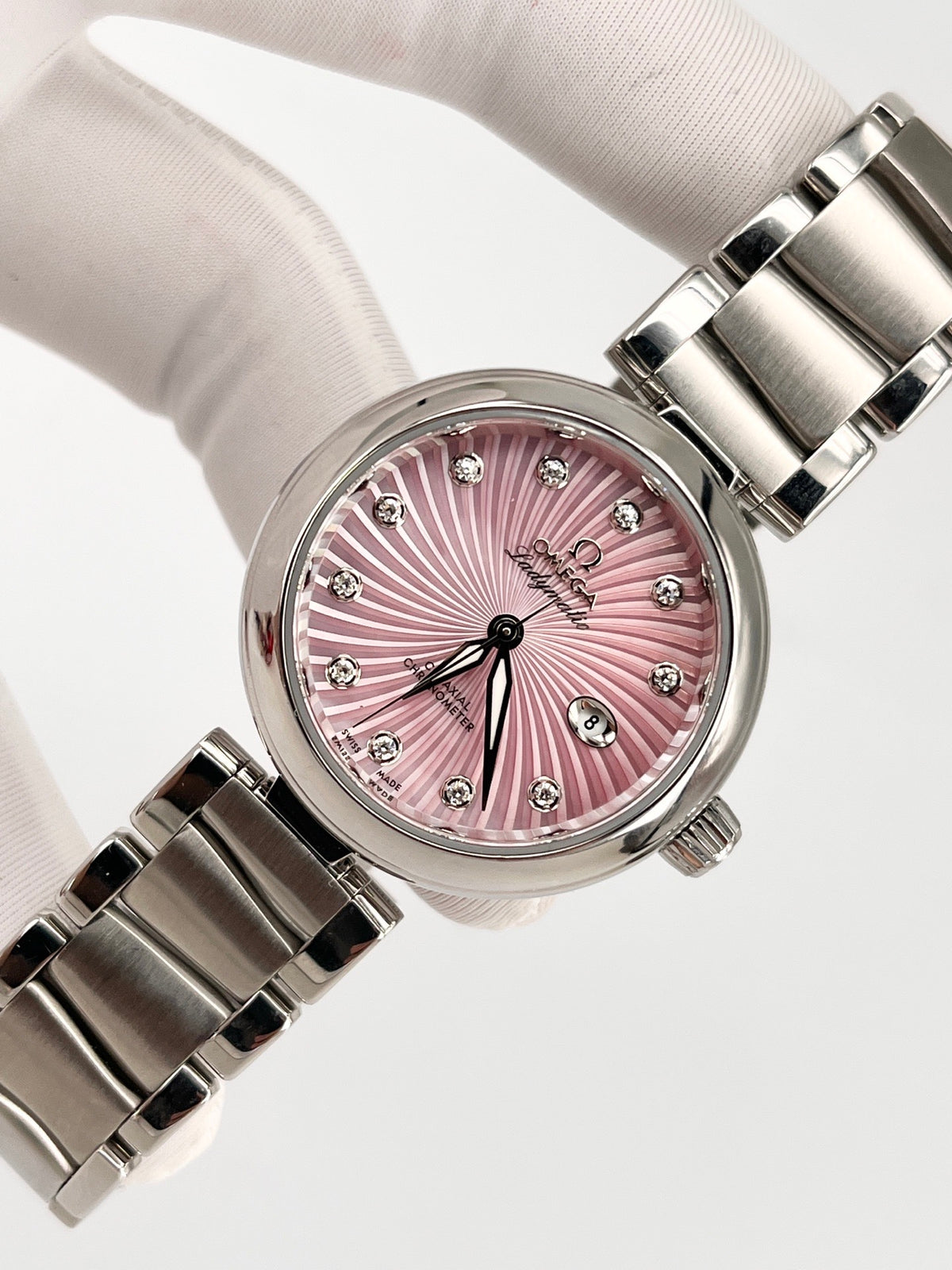 Omega Pink Automatic (self-winding) watch
