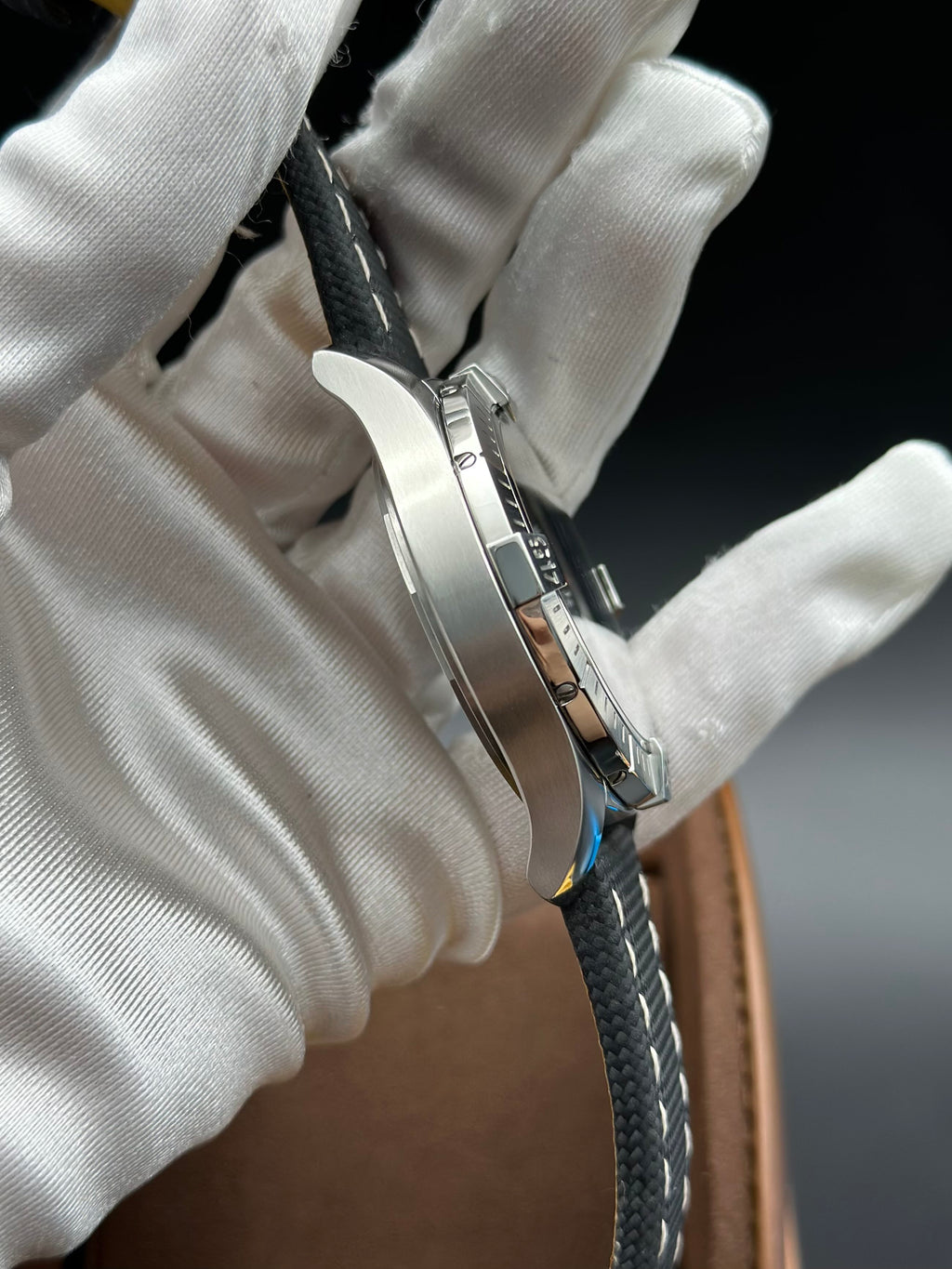 Breitling Canvas Black Automatic (self-winding) watch