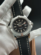 Breitling Canvas Black Automatic (self-winding) watch