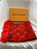 Louis Vuitton Red Scarf