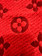Louis Vuitton Red Scarf