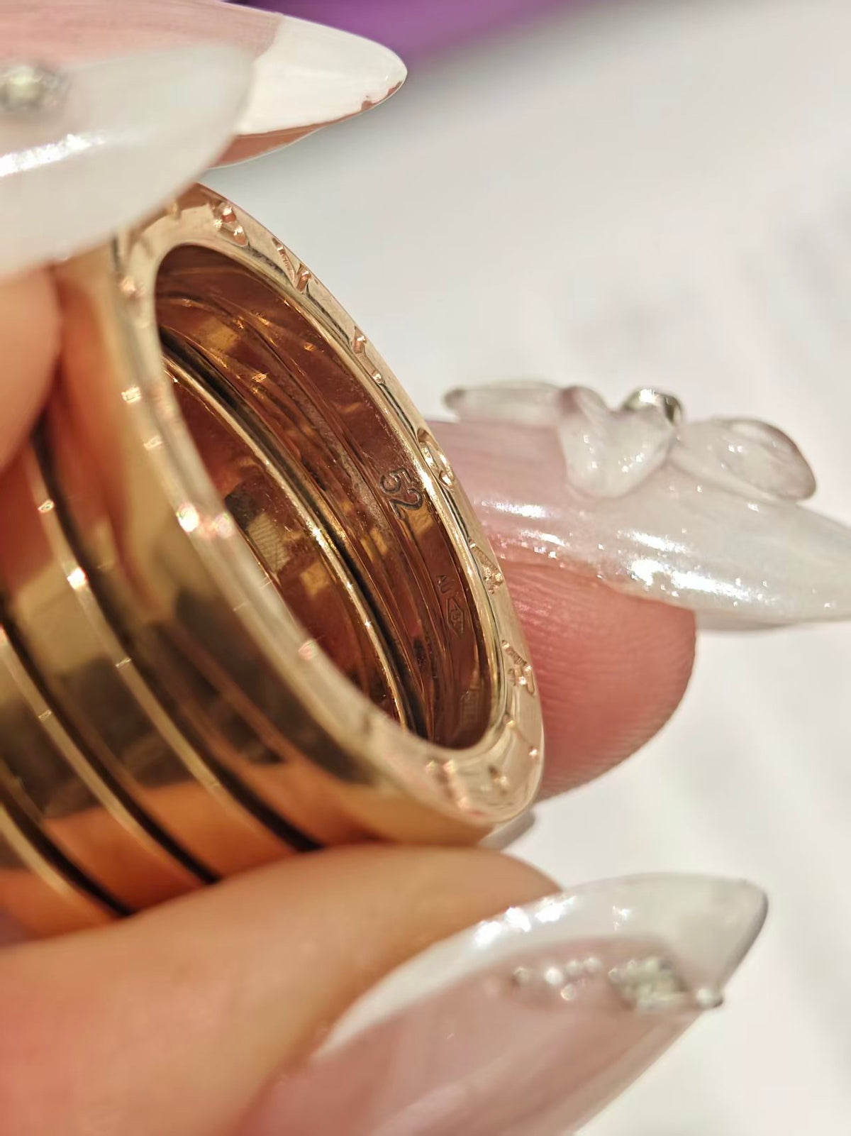Bvlgari Rose gold Ring