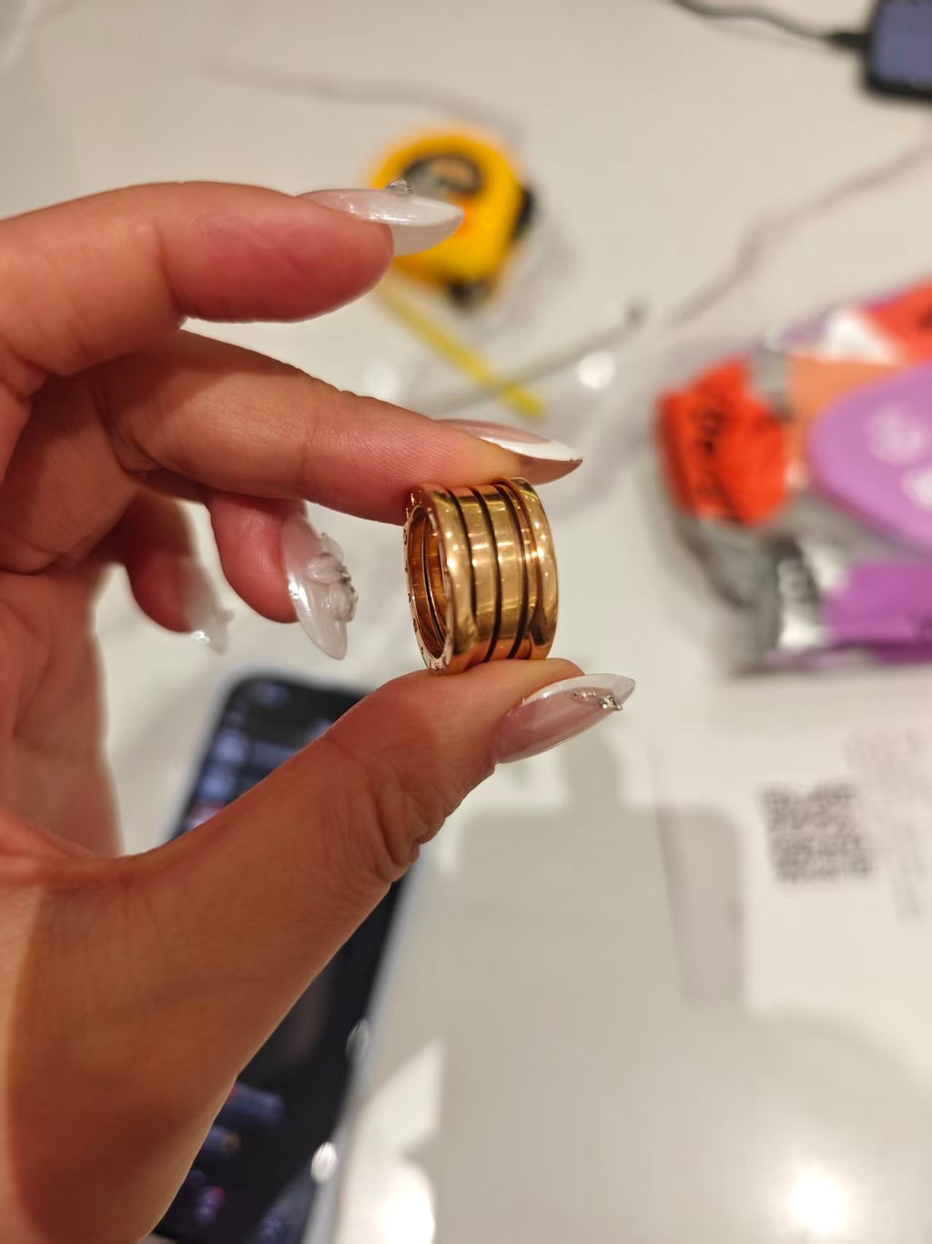 Bvlgari Rose gold Ring