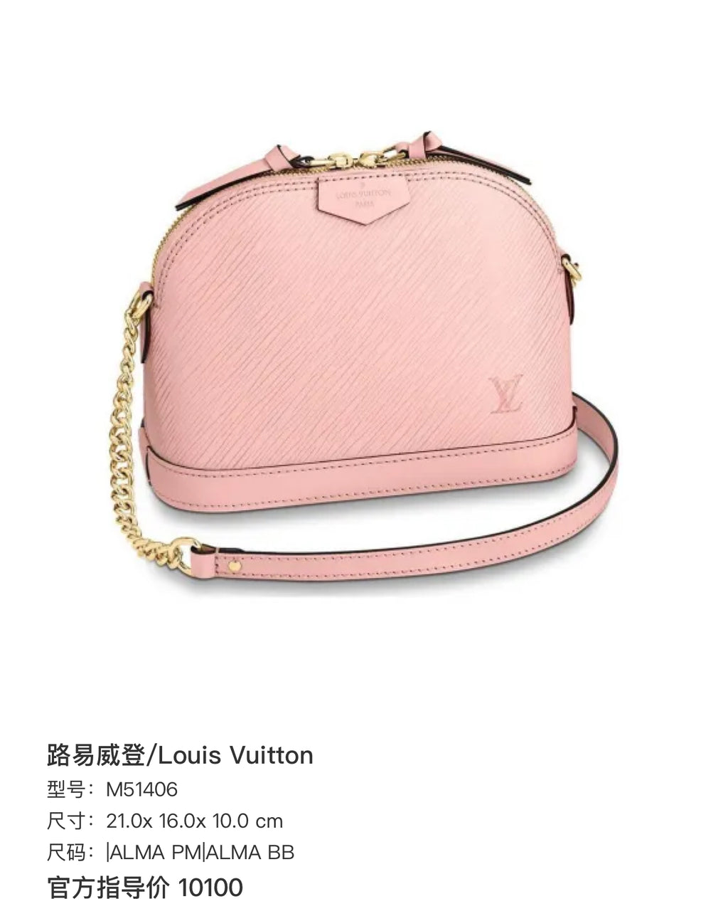 Louis Vuitton 21.0x 16.0x 10.0 cm M51406