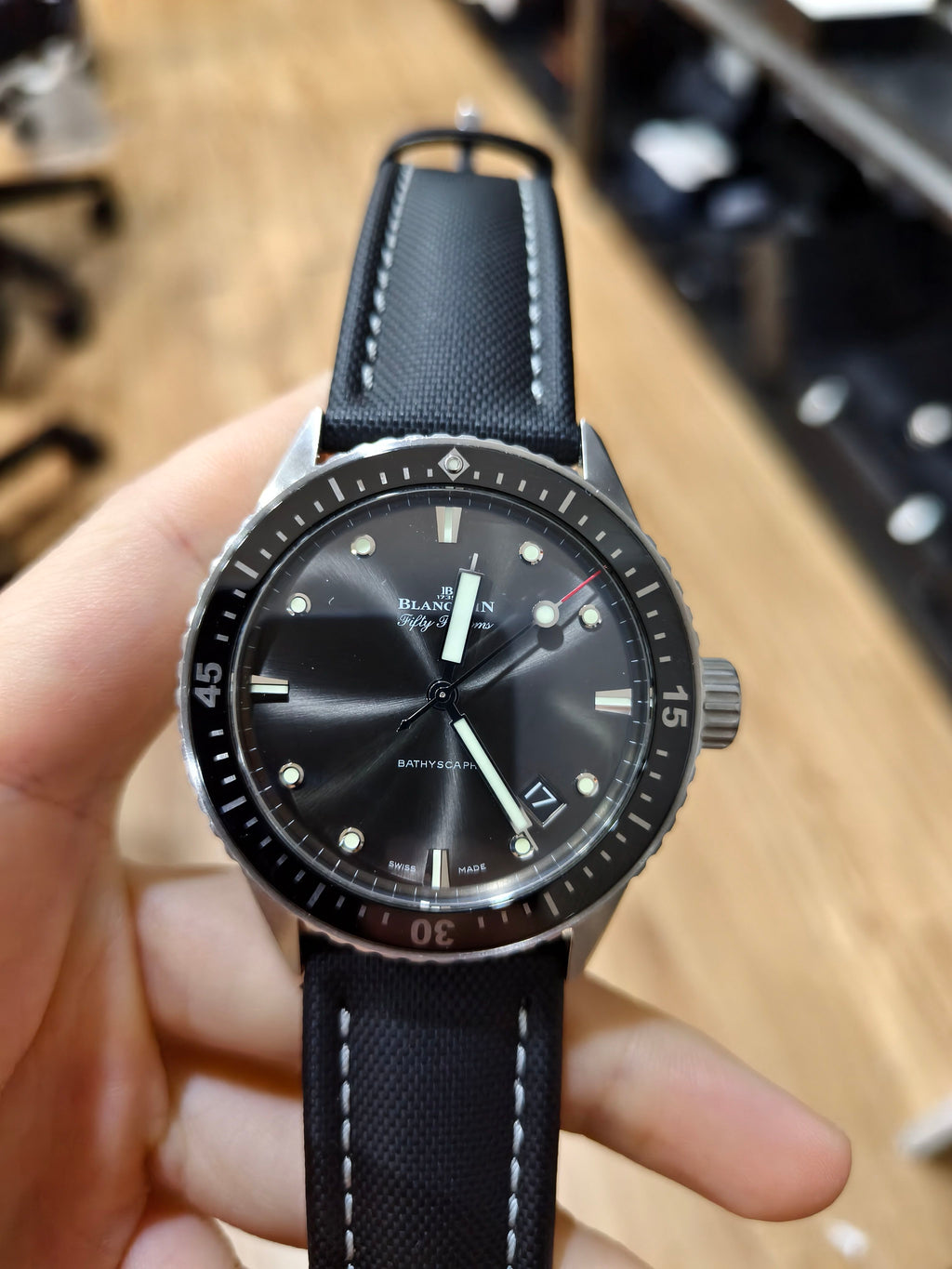 Blancpain Fifty Fathoms 43 mm 5000 1110 B52A