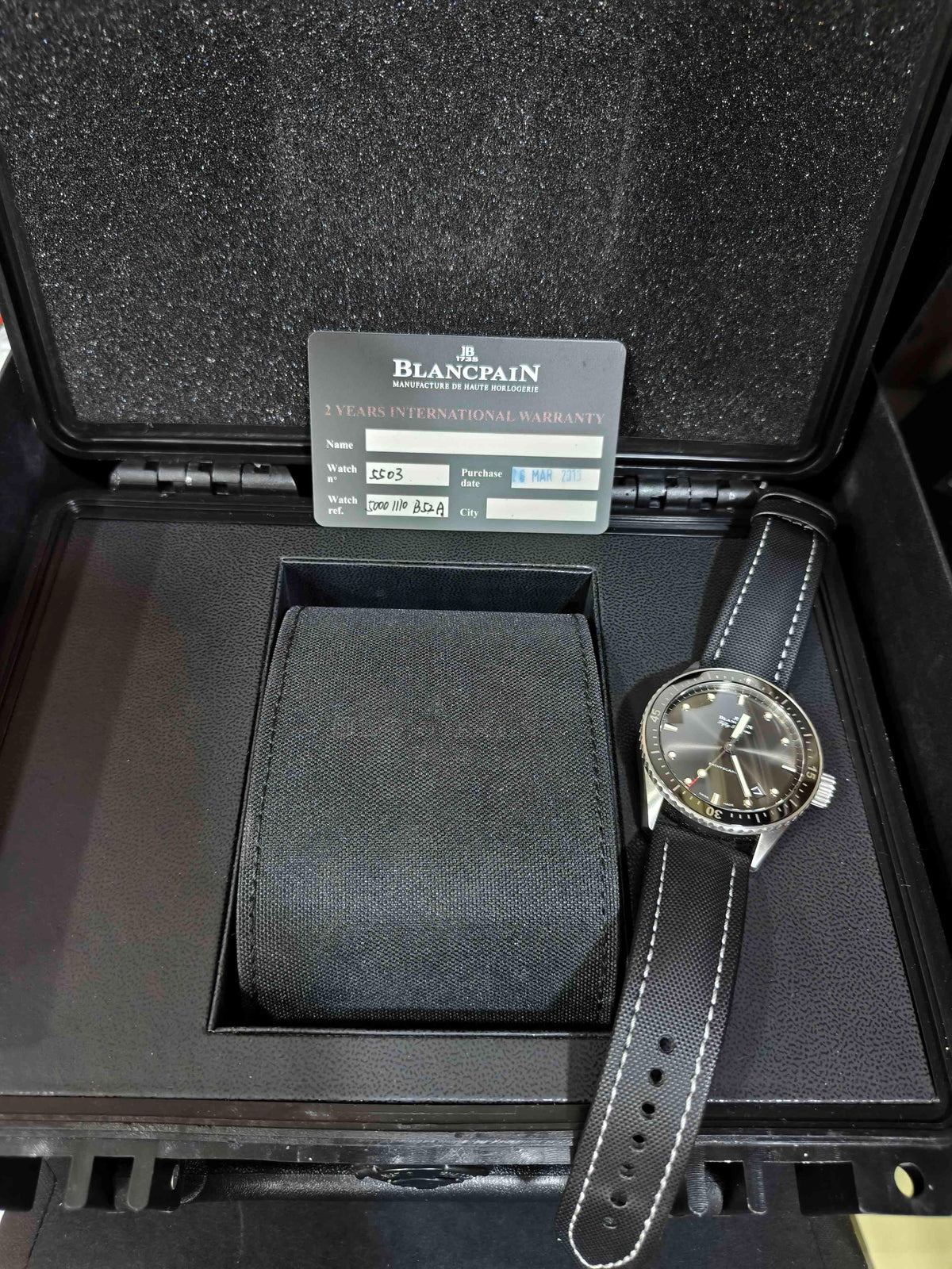 Blancpain Fifty Fathoms 43 mm 5000 1110 B52A