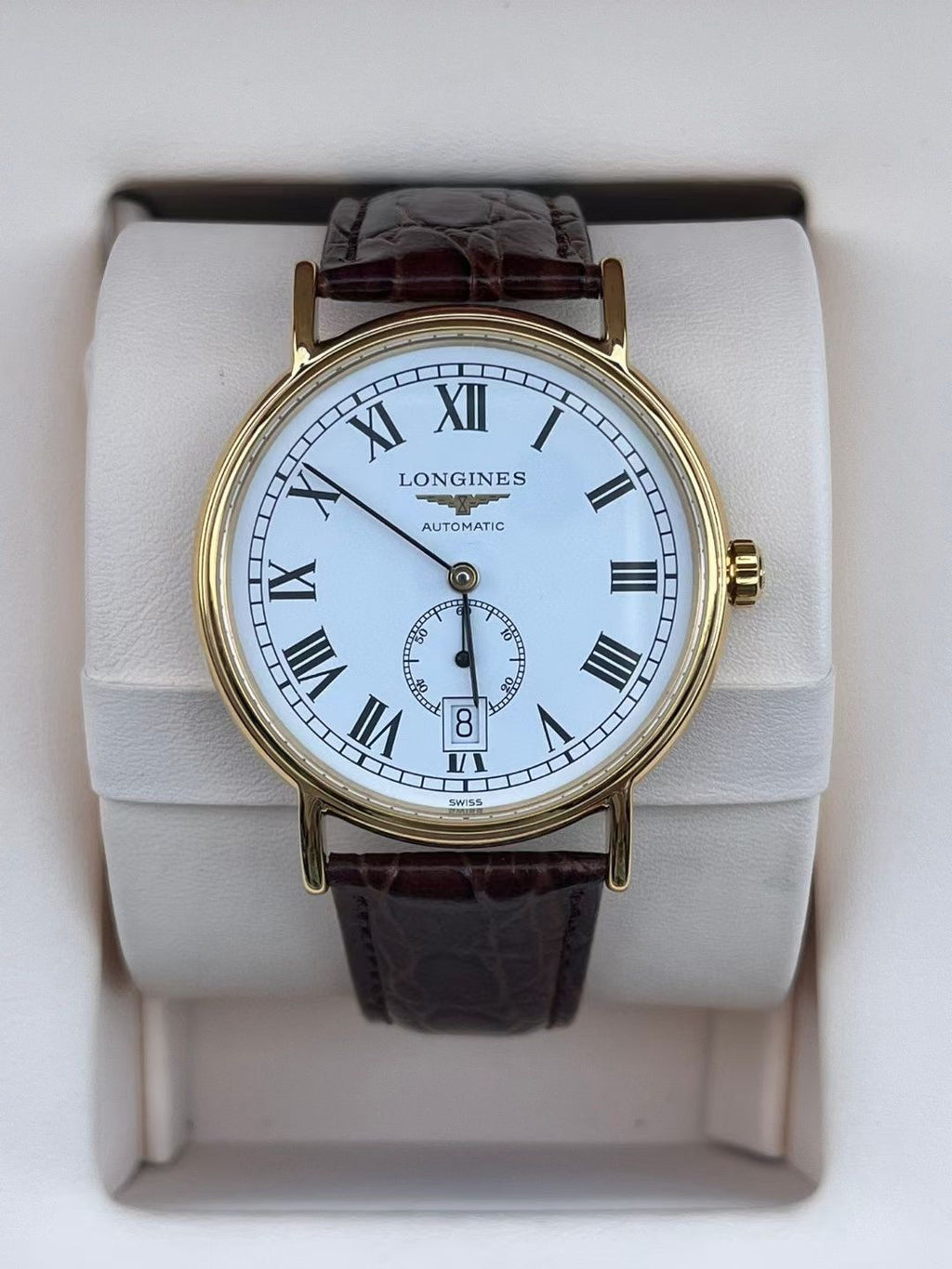 Longines Longines Fashion Collection White Automatic (self-winding) watch 38.50mm L4.805.2.11.2