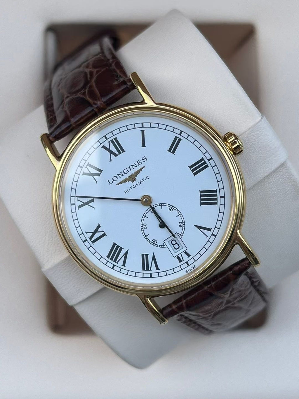 Longines Longines Fashion Collection White Automatic (self-winding) watch 38.50mm L4.805.2.11.2