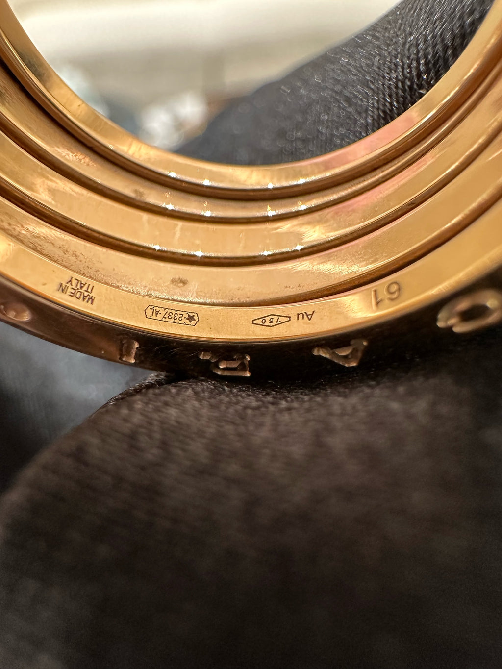 Bvlgari Rose gold Ring